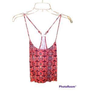 Women's small Full Tilt spaghetti strap crop top